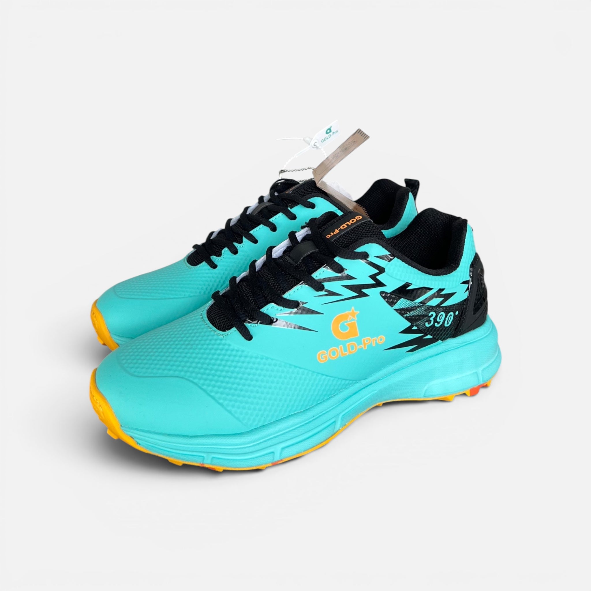 Gold Pro Cricket Shoes