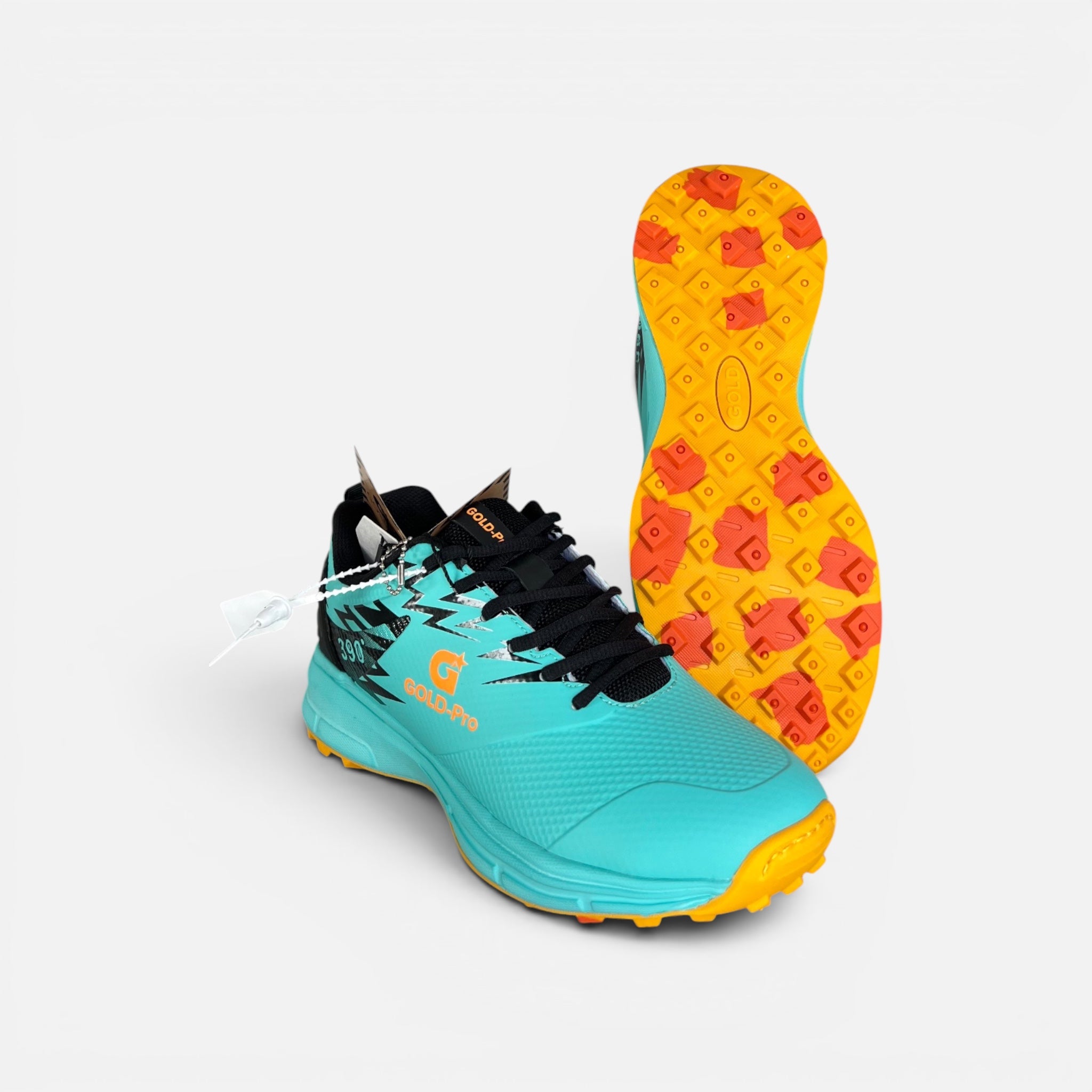 Gold Pro Cricket Shoes