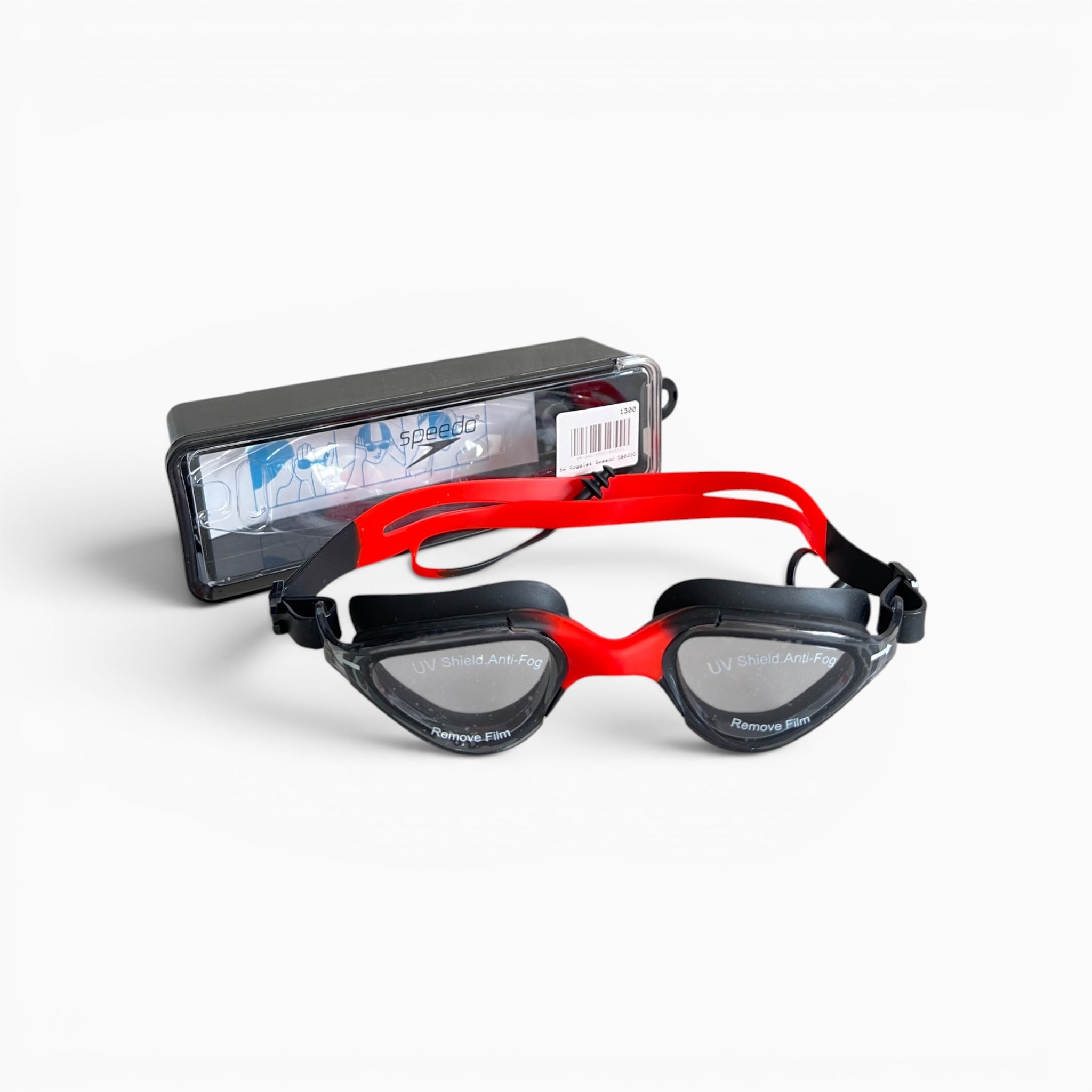 Speedo SB8200 Black swimming goggles, view 3