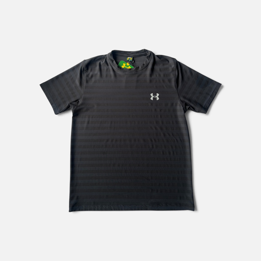 Jacquard Mesh Round Neck Under Armour Shirt