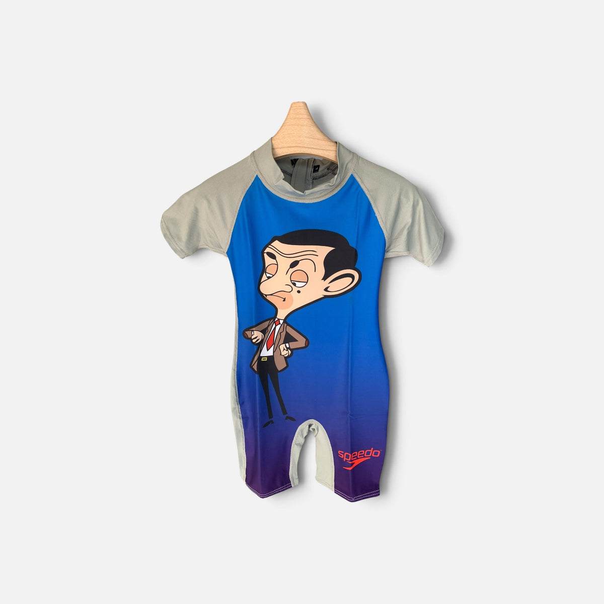 Kids Swimsuit Zipper Cartoon Character