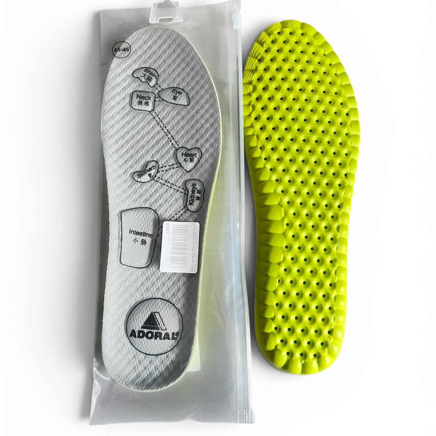 Adoral Premium Medicated shoe insole, view 1