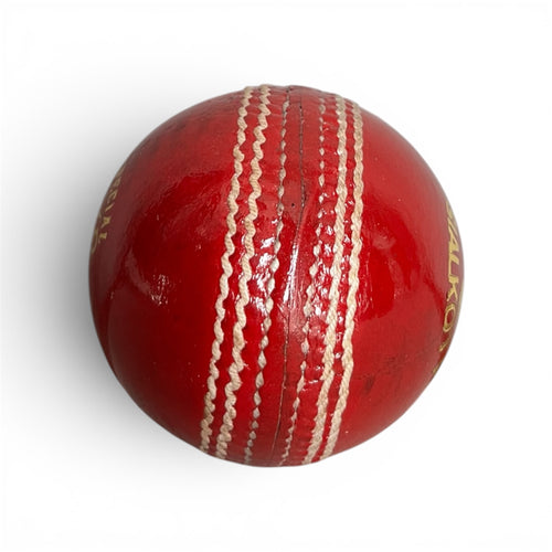 CA League Special Red hard cricket ball, view 2