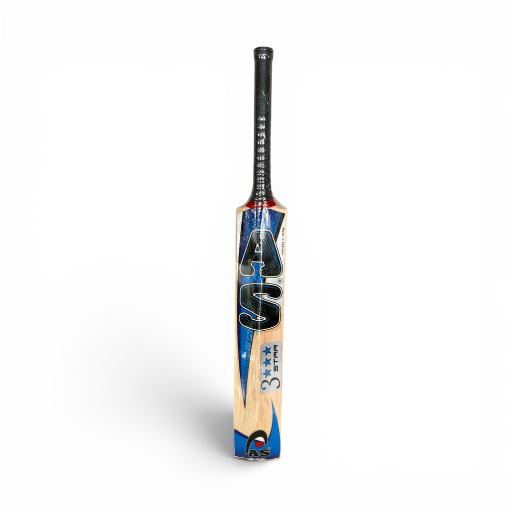 AS 3 Star English willow cricket bat, view 1