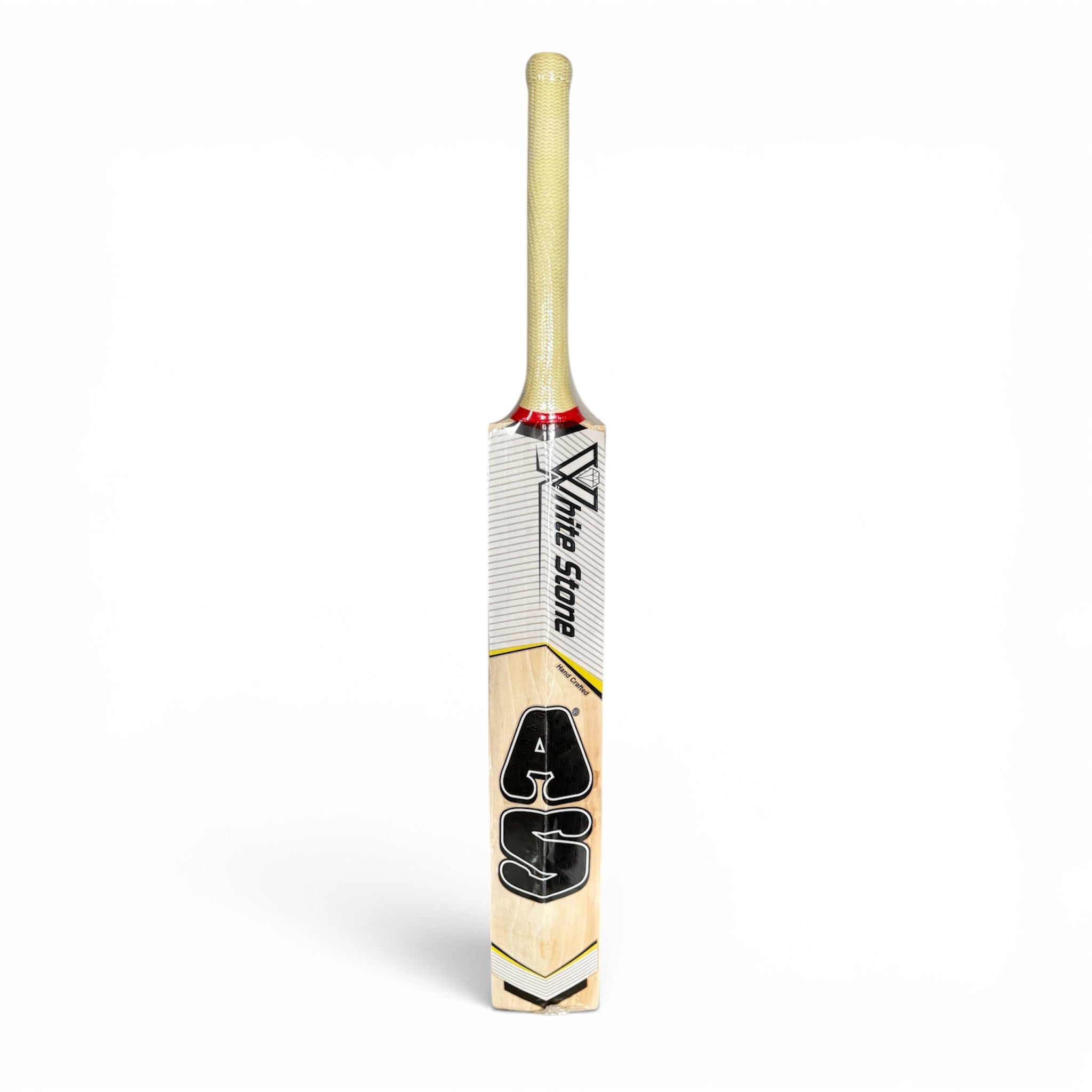 AS White Stone English willow cricket bat, view 1