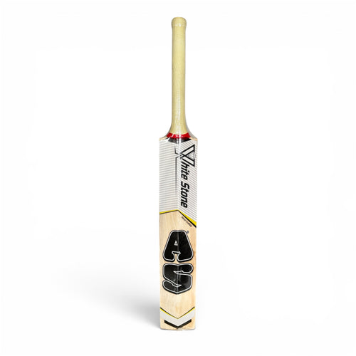 AS White Stone English willow cricket bat, view 1