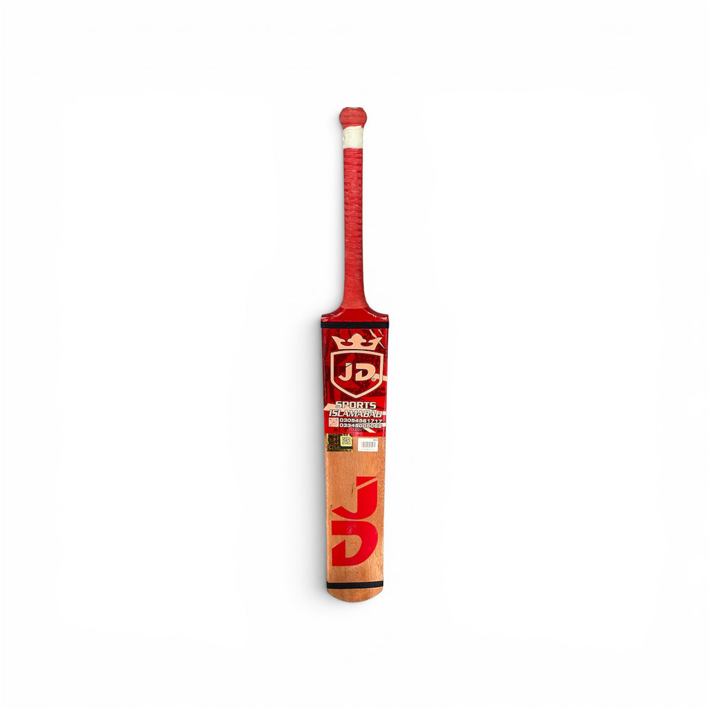 JD KC Regular tape ball cricket bat, view 2