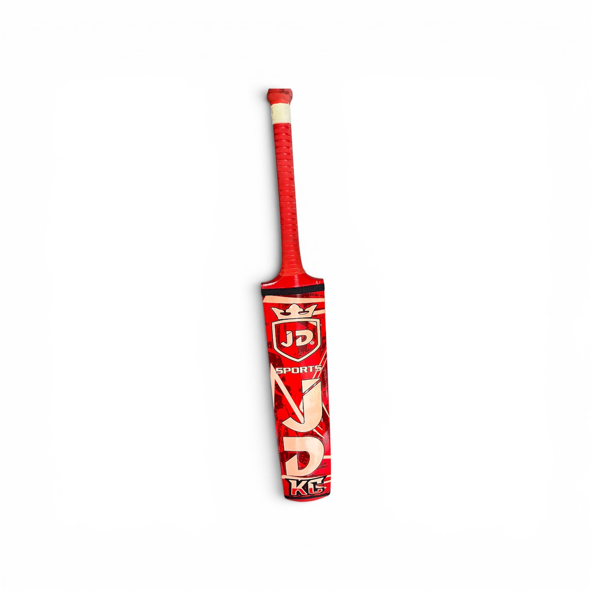 JD KC Regular tape ball cricket bat, view 1