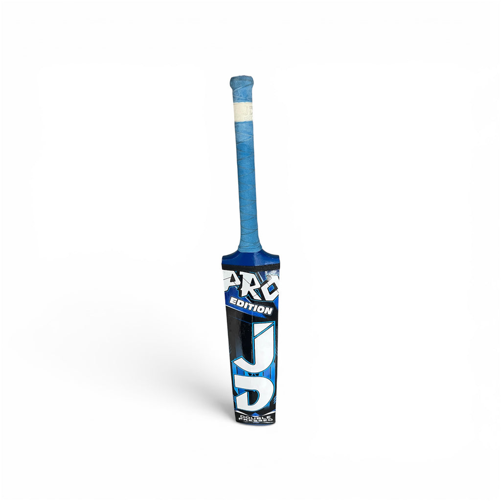 JD Pro Edition tape ball cricket bat, view 1