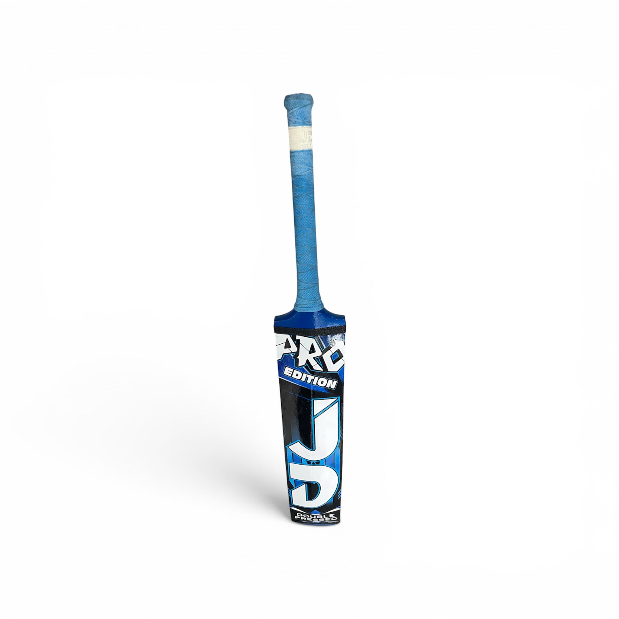 JD Pro Edition tape ball cricket bat, view 1