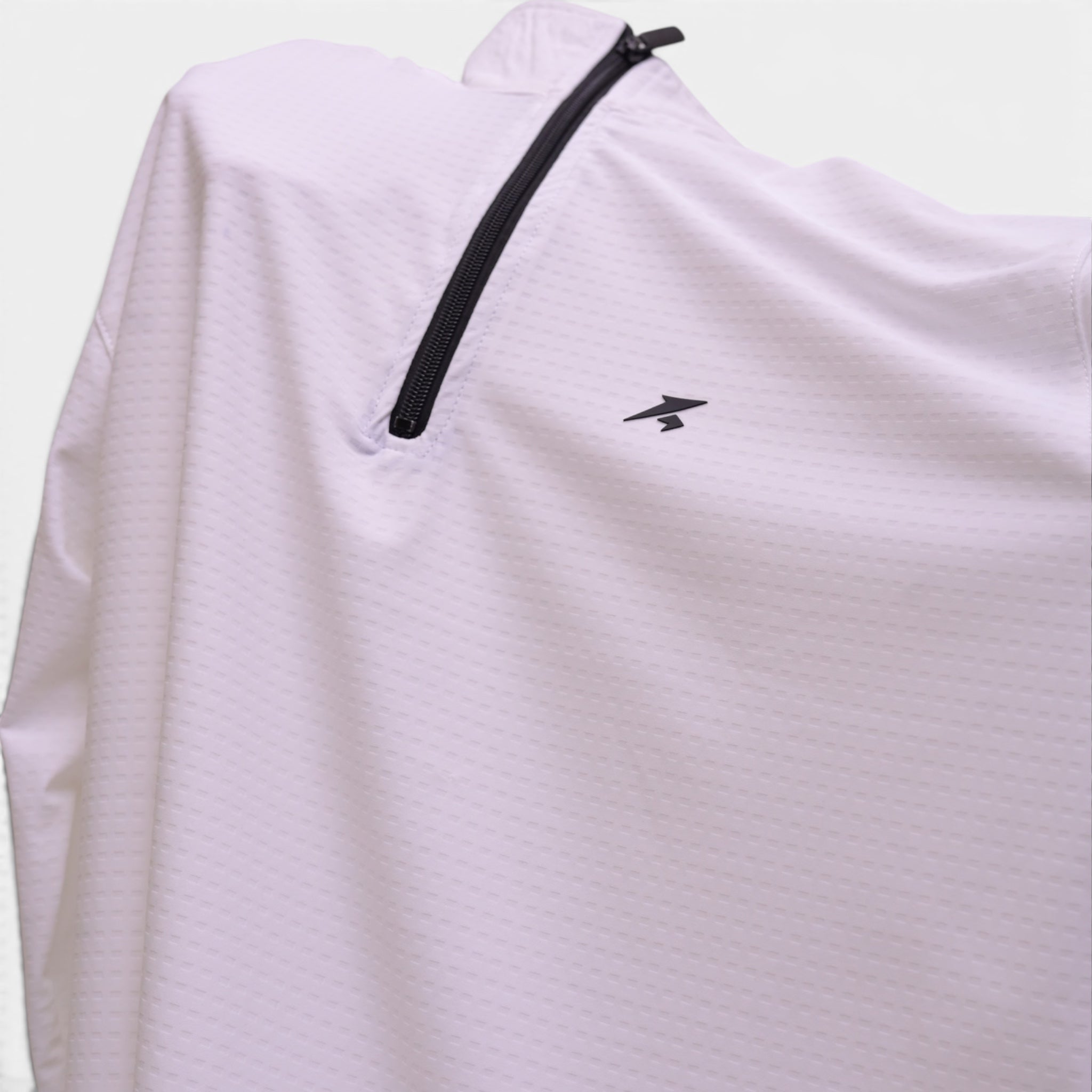 J-Mesh Nylon Quarter Zipper Full Sleeve