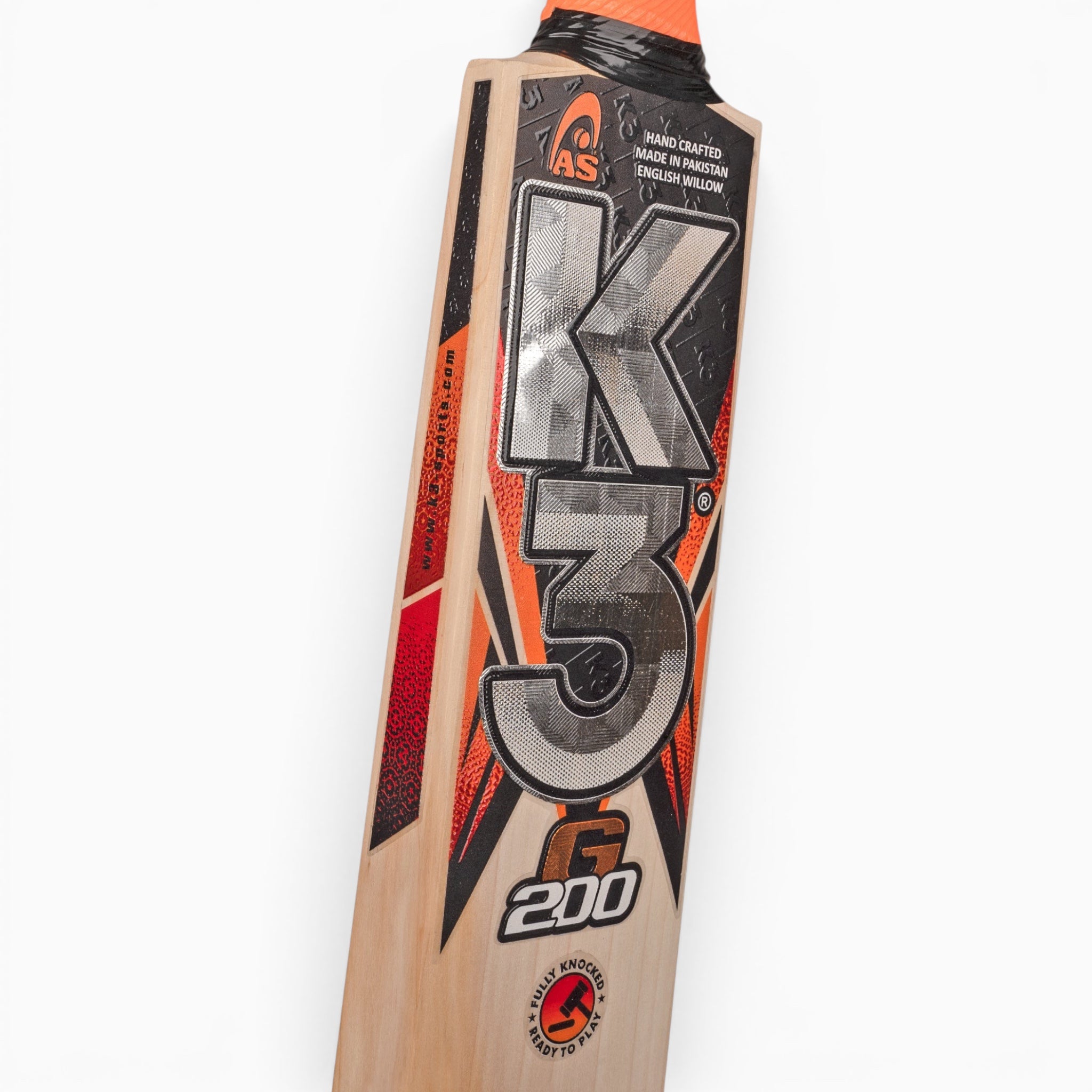 AS G200 English willow cricket bat, view 6