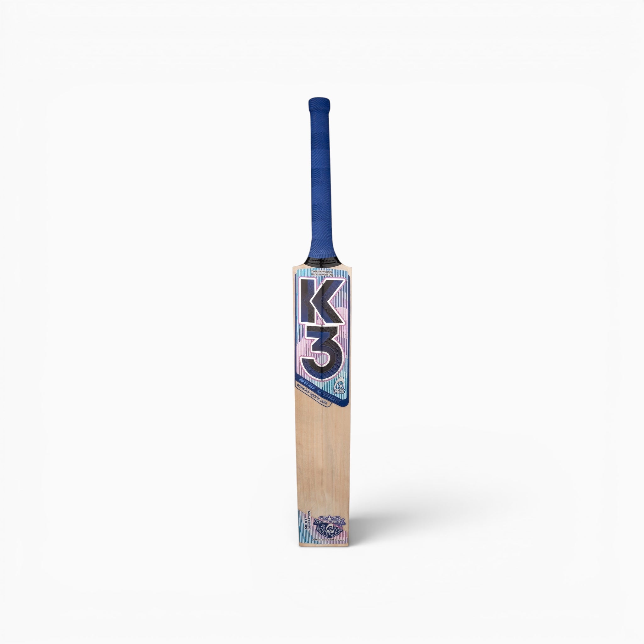 AS V100 English willow cricket bat, view 2