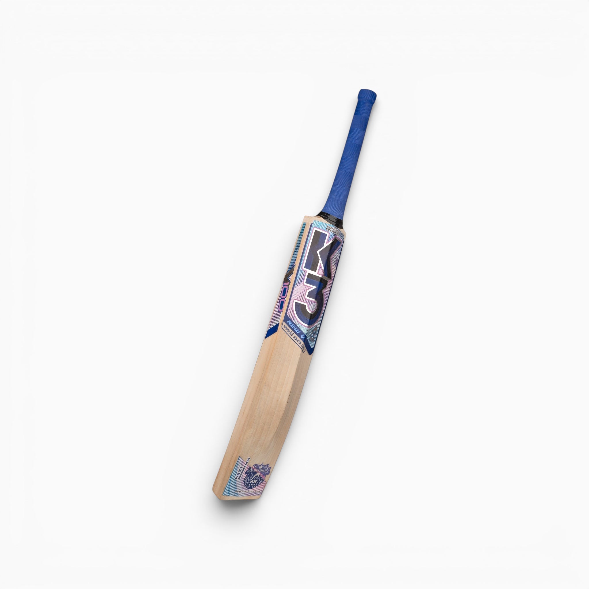 AS V100 English willow cricket bat, view 4